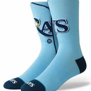 Stance Tampa Bay Rays Baseball Mens Large Socks